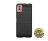 Husa Nokia C32 OEM Carbon Neagra, Back Cover, Rezistenta la Socuri si Zgarieturi