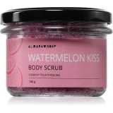 Almara Soap Body Scrub exfoliant de corp cu zahăr anti-celulită cu parfum Watermelon Kiss 180 g
