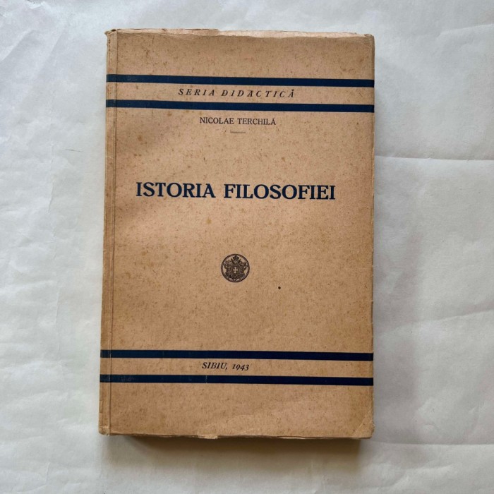 Nicolae Terchila - Istoria Filosofiei