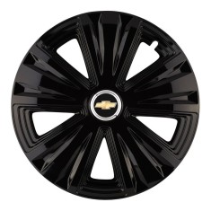 Set 4 capace roti Glory negru R14 Compatibil Cu Chevrolet
