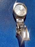 C970-Ceas mana SEIKO Automatic 21 Rubine Water rezistant otel cu data.