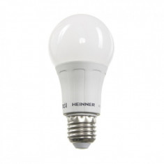 Bec LED Heinner, 11 W, 3000 K, 830 lumeni, 220 V, A+, E27 foto