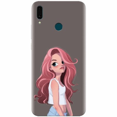 Husa silicon pentru Huawei Y9 2019, Cute Girl foto