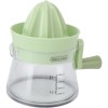 Storcator de Citrice Manual, Cyrax, Rezistente, Usor de Folosit si Depozitat, Durabil, Calitativ, 16.5x13cm, Transparent/ Verde