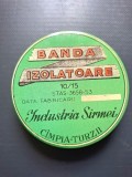 Cutie din tabla Banda Izolatiare Industria Sarmei Campia-Turzii anii 50-60