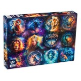 Puzzle cu semnele zodiacale Black Sea Premium - 500 de piese