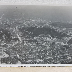 BRASOVUL VAZUT DE PE TAMPA , FOTOGRAFIE TIP CARTE POSTALA , STUDIO KLEIN , BRAILA , MONOCROMA, NECIRCULATA , DATATA 1933