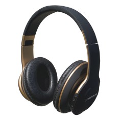 Casti audio bluetooth Esperanza Shange, microfon incorporat, 32 ?, 105 dB, frecventa 20Hz-20000Hz, negru/auriu