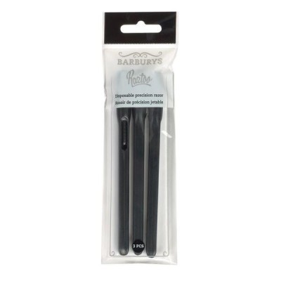 Razor profesional precizie Barburys pentru forme in par - set x 3 buc. foto