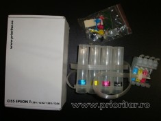 Ciss Epson T-1281 T-1282 T-1283 T-1284 ( sistem alimentare continua cu cerneala... foto