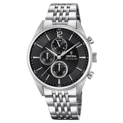 Ceas Barbati, Festina, Timeless Chronograph F20285/4 - Marime universala foto