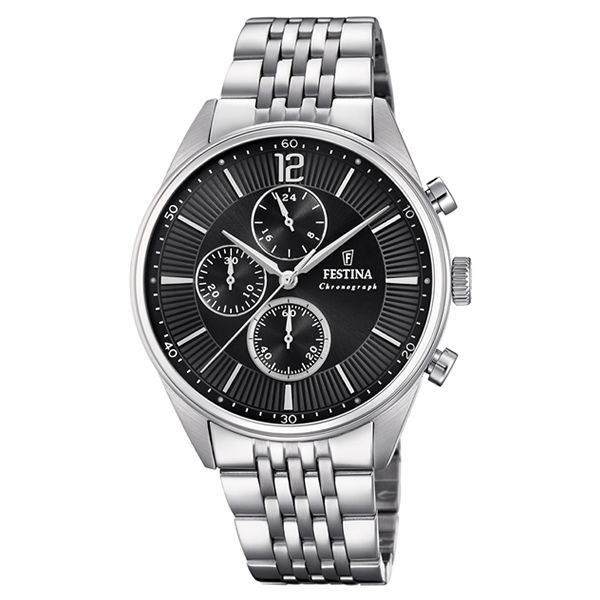 Ceas Barbati, Festina, Timeless Chronograph F20285/4 - Marime universala