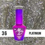 Cumpara ieftin MOLLY LAC UV/LED Queens of Life - Platinum 36, 10ml