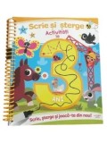 Activitati la 3 ani. Scrie si sterge/***