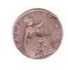 Moneda Anglia 1/2 / half penny 1921, uzata, curata, Europa, Bronz