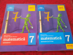 CLUBUL MATEMATICIENILOR MATEMATICA PENTRU CLASA A VII-A 2 VOLUME PERIANU 2017 foto