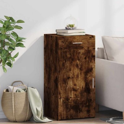 vidaXL Dulap, stejar afumat, 45x42,5x93 cm, lemn prelucrat 846289 foto