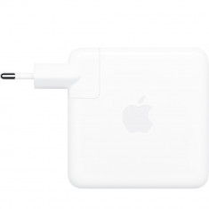 Incarcator Macbook putere 61W si cablu cu mufa USB Type-C, alb - Apple foto