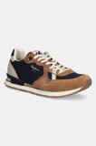 Pepe Jeans sneakers BRIT COVER M barbati, culoarea maro, PMS40029