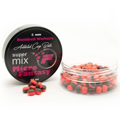 Wafters Addicted Carp Baits Dumbell Fantasy, Super Mix, 6mm, 50ml foto