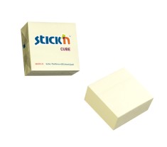 Cub Notes Autoadeziv 76 X 76 Mm, 400 File, Stick&amp;quot;n - Galben Pastel foto