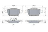 BOSCH 0 986 424 986 set placute frana,frana disc