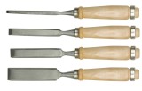 Set 4 dalti lemn pentru tamplari 6-24 mm VOREL