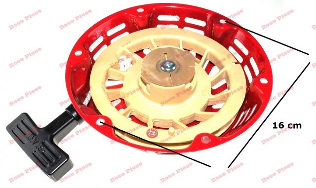 Demaror compatibil HONDA GX 160 / motoare chinezesti (catei plastic)