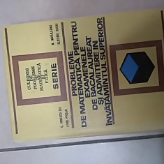 Probleme De Matematica Pentru Examenele De Bacalaureat Si Adm - C.ionescu-tiu N.mihaileanu Liviu Pirsan Eliferie R,549643