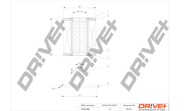 Dr!ve+ DP1110.11.0053 Filtru ulei