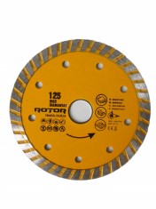 DISC DIAMANTAT 125x2.2 x10x22.23 Turbo Rotor Innovative ReliableTools foto