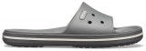 Papuci Crocs Crocband III Slide Gri - Slate Grey/White