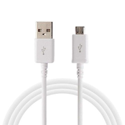 Cablu Date MicroUSB Alb foto
