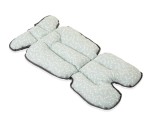 Cumpara ieftin Saltea cu doua fete pentru carucior si scaun de masa BabyJem Verde