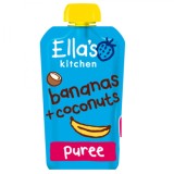 Piure Bio din banana si cocos, 120g, Ella&#039;s Kitchen