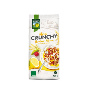 Musli Crunchy cu Zmeura si Lamaie Bio 400 grame Bohlsener Muhle foto