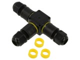 Conector Alimentare AC IP68 Negru SHENZHEN GREENWAY M684T.3P.4-11MM