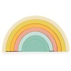 Bieco Silicone Rainbow curcubeu pliabil 12 m+ Tropical Vibes 6 buc