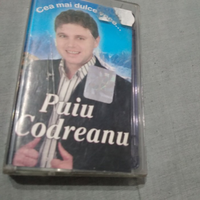CASETA AUDIO PUIU CODREANU RARITATE!!!ORIGINALA