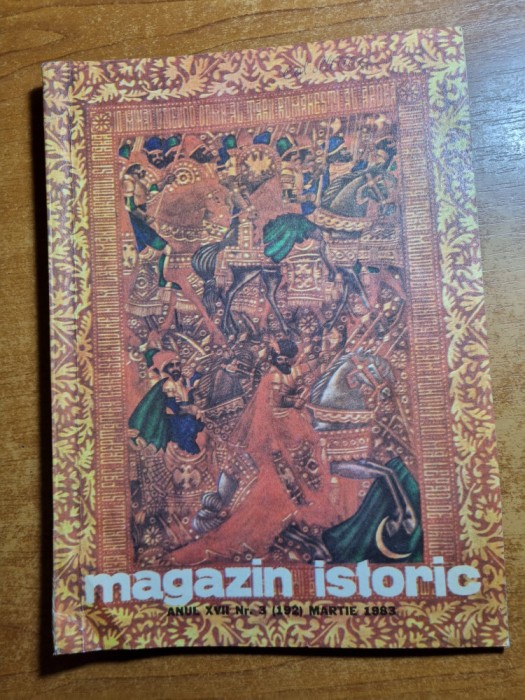 revista magazin istoric martie 1983