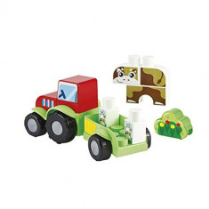 Set Tractoras cu Vacuta foto