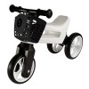 Bicicleta fara pedale cu cosulet pentru ghidon, 2 in 1, 18+ luni, pneuri si manere de cauciuc, 4 nivele de reglaj pe inaltime, Funny Wheels Rider Supe