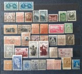 Romania 1881-1952 - 38 timbre deparaiate fara guma sau cu defecte