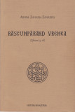 AS - ZAHARIA ZAHAROU - RASCUMPARAND VREMEA