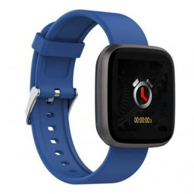 Ceas Smartwatch iUni H5, Touchscreen, Bluetooth, Notificari, Pedometru, Blue foto