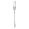 Furculita Inox Maner Alb 21cm - Tacamuri Elegante, Durabile, Design Modern - Compatibila Masina de Spalat Vase