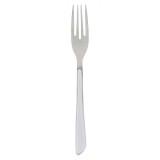 Furculiță Tac&acirc;muri, Otel Inoxidabil, M&acirc;ner Alb, 21cm, Oem