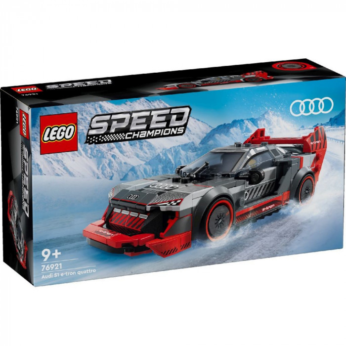 LEGO SPEED CHAMPIONS MASINA DE CURSE AUDI S1 E-TRON QUATTRO 76921 SuperHeroes ToysZone