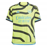 Tricou Fotbal deplasare Replică Arsenal sezonul 2023 2024 Copii, Adidas