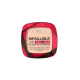 L&#039;Or&eacute;al Infallible Pudră compactă de lungă durată cu efect mat 220 Sand
